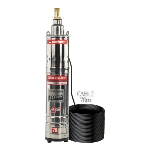 4QGD1.2-50-0.37 pompa submersibila ELEFANT, Lungime cablu 10m, 370 W, 30L/min - Img 3