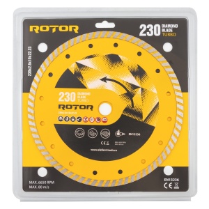 DISC DIAMANTAT 230x2.6x10x22.23 Turbo Rotor - Img 2