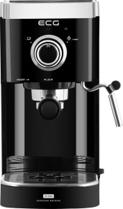 Espressor manual ECG ESP 20301 Negru, 1450 W,1.25 L, dispozitiv spumare, 20 bar - Img 3