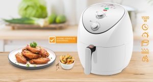 Friteuza cu aer fierbinte ETA Formio 2172, 1500 W, 3.5 l, 80-200 ° C, timer, oprire automata - Img 3