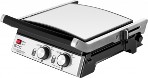 Grill si Vafe ECG KG 2033 DUO, 2000 W, 2 termostate independente - Img 1