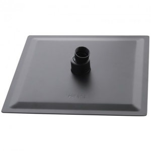 MIXXUS SH-06 BLACK cap de dus din otel inoxidabil - Img 2