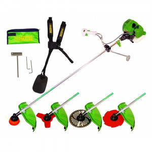 Motocoasa benzina Procraft T4200 Pro, 2 T, 5.6 CP, 9000rpm, 3 sisteme de taiere - Img 1