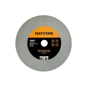 Piatra pentru polizor de banc 150 x 16 x 12,7 mm P60 ROTOR - Img 2