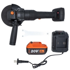Polizor unghiular pe acumulator Stromo AGA216 4 Ah, 20 V , 7450 rot/min , Brushless - Img 3
