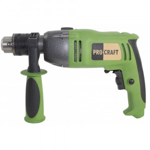 PS1650 Masina de gaurit cu percutie ProCraft, produsul contine taxa timbru verde 2.5 Ron, 3.23 kg - Img 1
