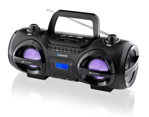 Radio FM cu CD si Bluetooth GoGEN CDM 425 SUBT, 25 W, CD, MP3, USB, SD card, telecomanda, negru - Img 2