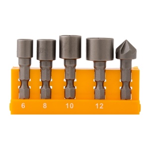 Set biti, tubulare si burghie, 41 piese ROTOR RBB41 - Img 6