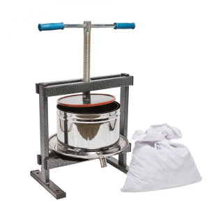 Teasc/Presa struguri Vilen Inox 10 L, cu picioare - Img 2
