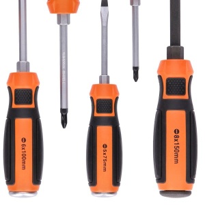 WC-SDD6U WELLCUT GO-THROUGH SCREWDRIVER NON-SLIP PRO 6 PCS - Img 3