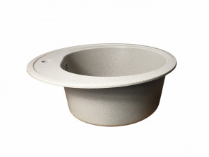 Chiuveta de bucătărie Elefant Premium Luna, Safari bej , 510 mm - Img 2