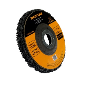 Disc abraziv pentru indepartarea vopselei din lemn si fier 125 X 22.2 TYPE CORAL granulatie 80 ROTOR - Img 1