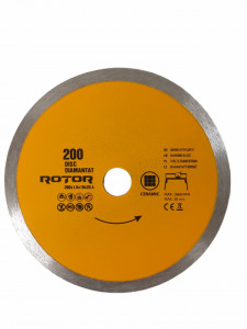 DISC DIAMANTAT 200x1.6x25.4 continuu with water Rotor - Img 1