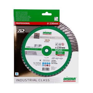Disc diamantat Distar Duplex 125-230 mm, Taiere/Sfeluire 2 in 1 - Img 2