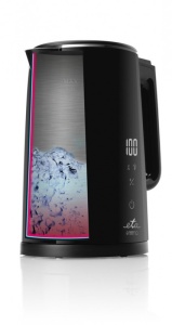 Fierbator electric ETA Emma 5595 90000, 2200 W, 1.5 L, pereti dubli, 40 - 100 ° C, afisaj LED, negru - Img 3