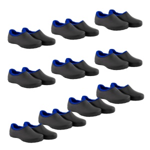 Galosi pentru dama Negru/Albastru 37-41 ETS-05/1N - Img 5