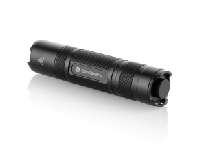 Lanterna GoGEN FL02, 300 lm, IP56, acumulator 18650 inclus sau 3 x AAA, Aluminiu, neagra - Img 3