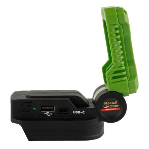 LL20 PROCRAFT – Reflector LED portabil pe acumulator LL20 PROCRAFT 500 lumeni, NU conține acumulator și încărcător - Img 8