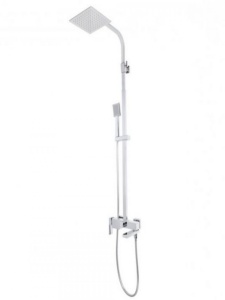 MIXXUS PREMIUM FRANCO 009-J baterie baie cu coloana de dus din alama - Img 6