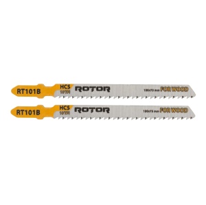 Panza fierastrau pendular pentru lemn, 100x75 mm Set 2 buc ROTOR RT101B - Img 3