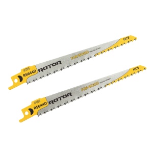 Panza fierastrau sabie pentru Lemn 152x19x1,27 mm Set 2 buc ROTOR RS644D - Img 3