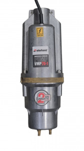 Pompa de apa pe vibratie Elefant VMP70-1, 350W, 18L/min, 3 sorbi - Img 1