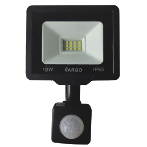 Proiector LED cu senzor de miscare 10W 6500K lumina rece V-330310 VARGO - Img 1