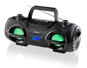 Radio FM cu CD si Bluetooth GoGEN CDM 425 SUBT, 25 W, CD, MP3, USB, SD card, telecomanda, negru - Img 3