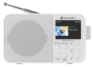 Radio portabil GoGEN DAB 500 BTCW cu tuner DAB+ si FM, 1W, Bluetooth, LCD color, baterie 2000 mAh - Img 3