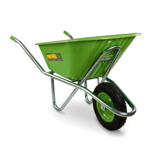Roaba cuva din plastic 100L PARTNER PRO Cadru Galvanizat - Img 2