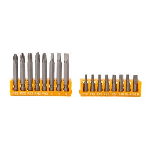 Set biti, tubulare si burghie, 62 piese ROTOR RBB62 - Img 2