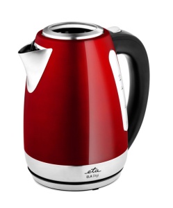 Cana fierbator ETA Ela Digi 9598, 1,7 L, 2100 W, otel inoxidabil, culoare rosie, control temperatura - Img 1