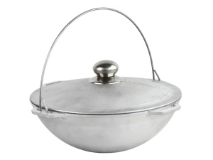 Ceaun asiatic aluminiu alimentar, capacitate 4 litri BRIZOLL - Img 1