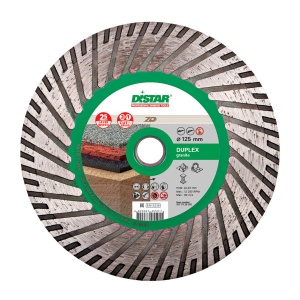 Disc diamantat Distar Duplex 125-230 mm, Taiere/Sfeluire 2 in 1 - Img 1
