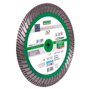 Disc diamantat Distar Duplex 125-230 mm, Taiere/Sfeluire 2 in 1 - Img 3