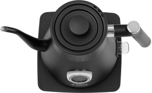 Fierbator electric ECG Forza 5000 Pour over Nero, 1200 W, 0.8 litri, otel inoxidabil, negru mat - Img 2