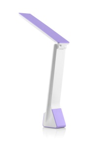 Lampa de masa cu LED GoGEN LL12PR, consum 4W, brat flexibil, mov - Img 3