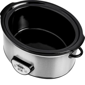 Oala electrica Slow cooker ECG PH 6520, 320 W, 6.5 L, timer digital - Img 2