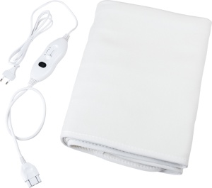 Patura cu incalzire electrica ECG ED 8036, 150X80 cm, 60W, 3 niveluri de temperatura, alb - Img 2
