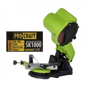 Procraft SK1000, Aparat de ascutit lant drujba , 85 W, panza 105 mm, 5000 rotatii/minut - Img 1