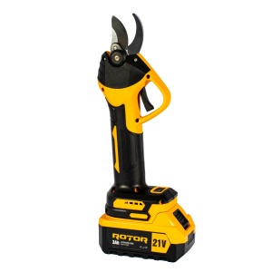 Set mini fierastrau CS1 si Foarfeca de gradina GS1 pe acumulator ROTOR, 500 W,600 W 4500 rot/min, 21 V 3 Ah - Img 4