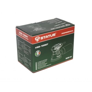 Slefuitor Orbital cu excentric Status XS2-125ET, 125 mm, 300 w, 12000 RPM sac de colectare, Italia - Img 2