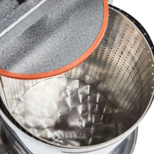 Teasc/Presa struguri Vilen Inox 20 L, cuva dubla, Ucraina Traditional - Img 2