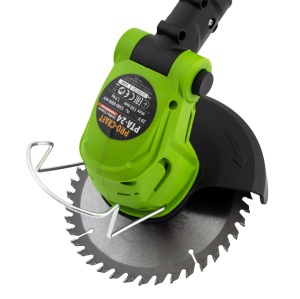 Trimmer pentru tuns iarba pe acumulator PROCRAFT PTA-24 10000 rot/min, 2 x acumulatori 21V/1.5Ah - Img 7