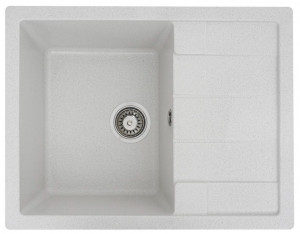 Chiuveta de bucătărie Elefant Premium Intenso , Alb 465x340 mm - Img 3