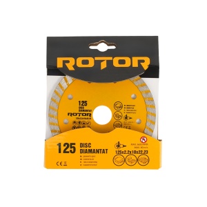 DISC DIAMANTAT 125x2.2 x10x22.23 Turbo Rotor - Img 2