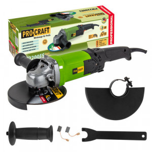 Flex polizor unghiular PW2200 PROCRAFT 1100W, 11000 rpm, Diametru disc 125 mm - Img 1