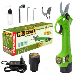 Foarfeca cu acumulator pentru crengi PROCRAFT ES16Li - Img 1