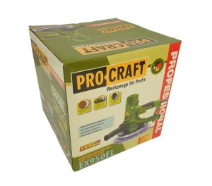 Masina de slefuit pereti Procraft EX950EL, 950 W, 180 mm, 1200-2500 rot/min cu aspirator sac - Img 9