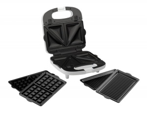 Sandwich maker 3 in 1 ETA Tampo 4156, 700 W, 3 tipuri de placi detasabile, deschidere pana la 180° - Img 2
